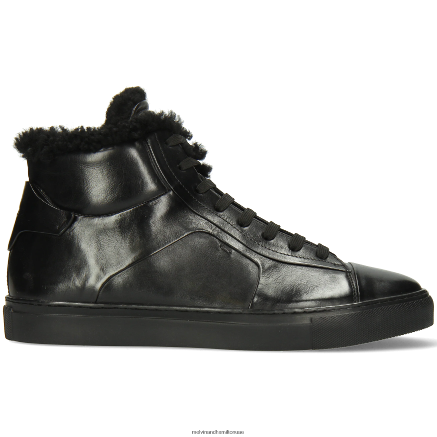 هارفي 108 أسود Melvin & Hamilton رجال أحذية رياضية 42XF2X576