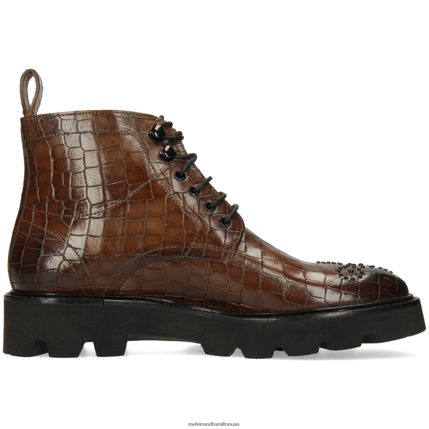 سالي 109 رمادي Melvin & Hamilton نحيف جزمة الكاحل 42XF2X888