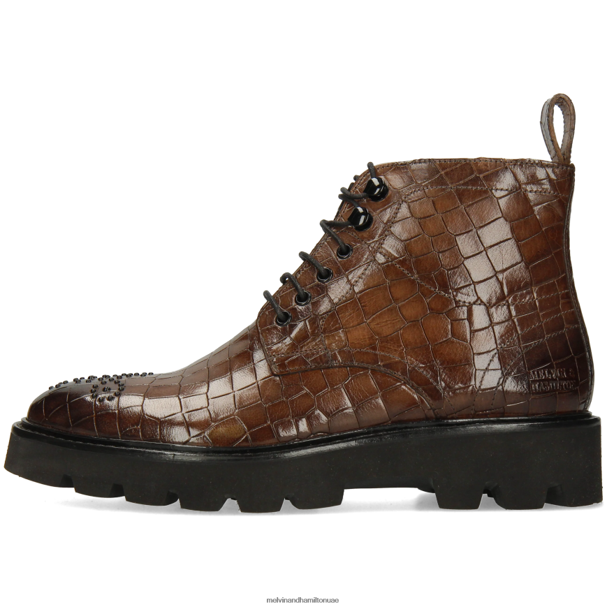 سالي 109 رمادي Melvin & Hamilton نحيف جزمة الكاحل 42XF2X888