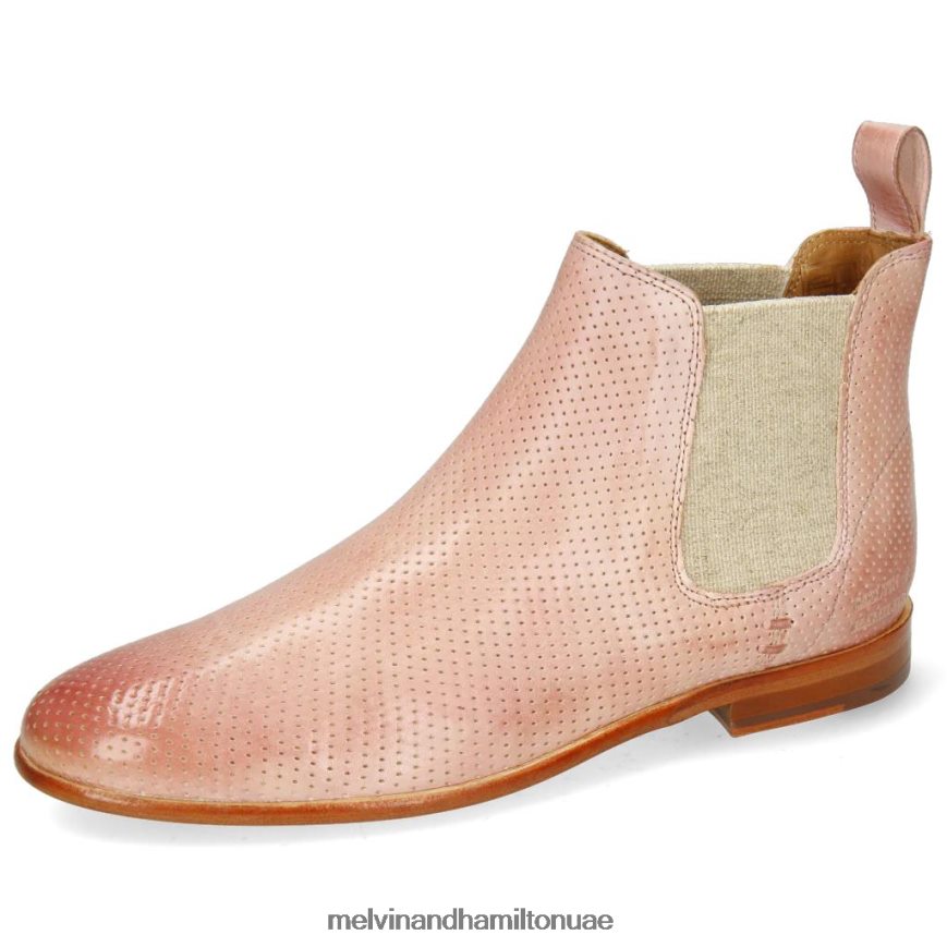 سوزان 10 لون القرنفل Melvin & Hamilton نحيف جزمة الكاحل 42XF2X1114