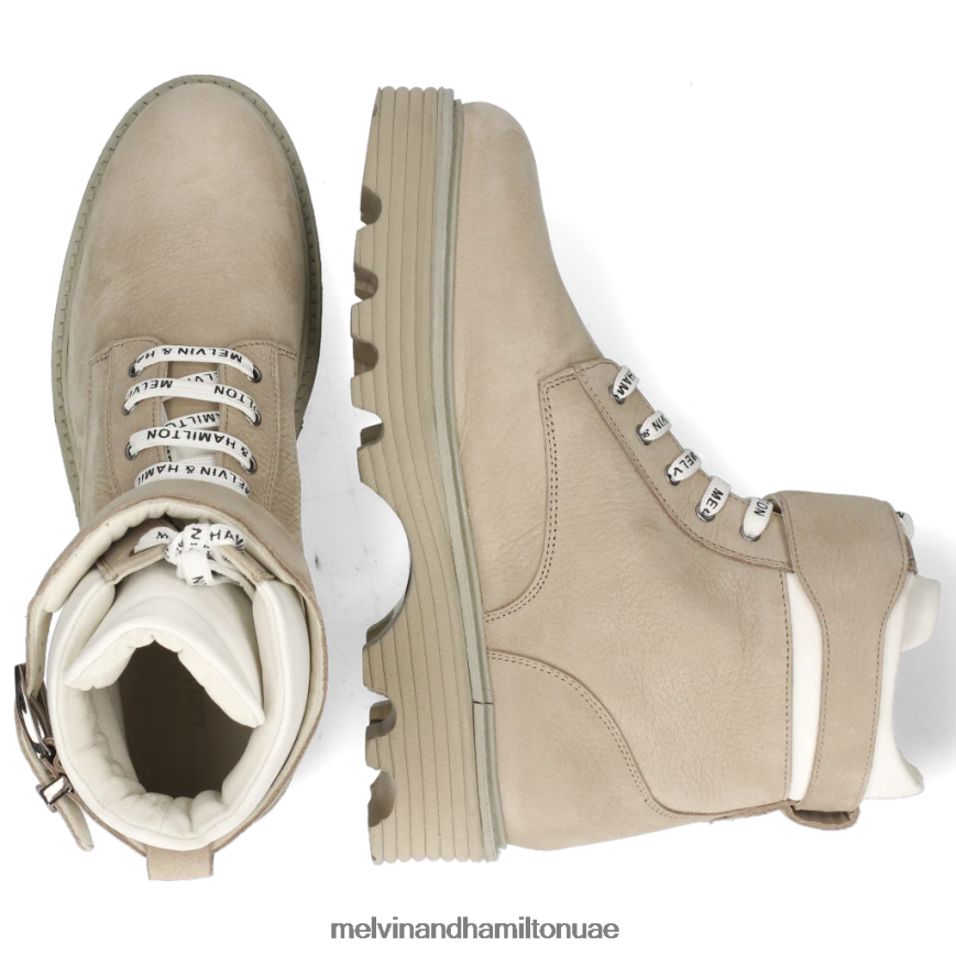 ليوني 10 رمادي Melvin & Hamilton نحيف جزمة الكاحل 42XF2X1125