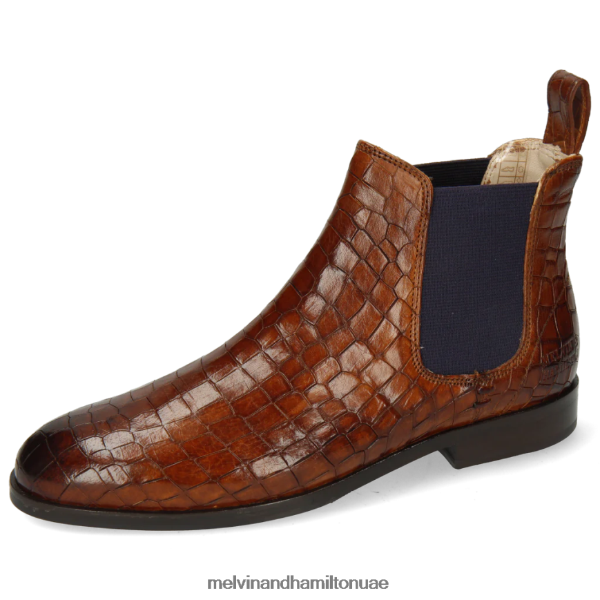 سوزان 10 بني Melvin & Hamilton نحيف جزمة الكاحل 42XF2X1140