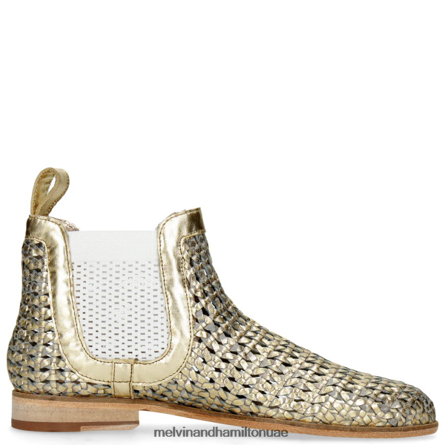 سوزان 10 ذهب Melvin & Hamilton نحيف جزمة الكاحل 42XF2X1142