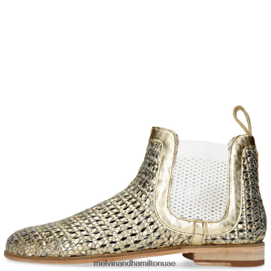 سوزان 10 ذهب Melvin & Hamilton نحيف جزمة الكاحل 42XF2X1142