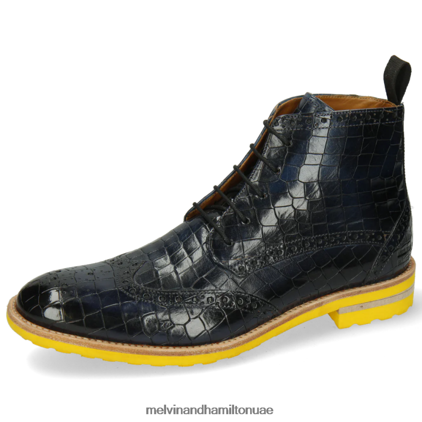 الدوامة 10 أزرق Melvin & Hamilton رجال جزمة الكاحل 42XF2X148