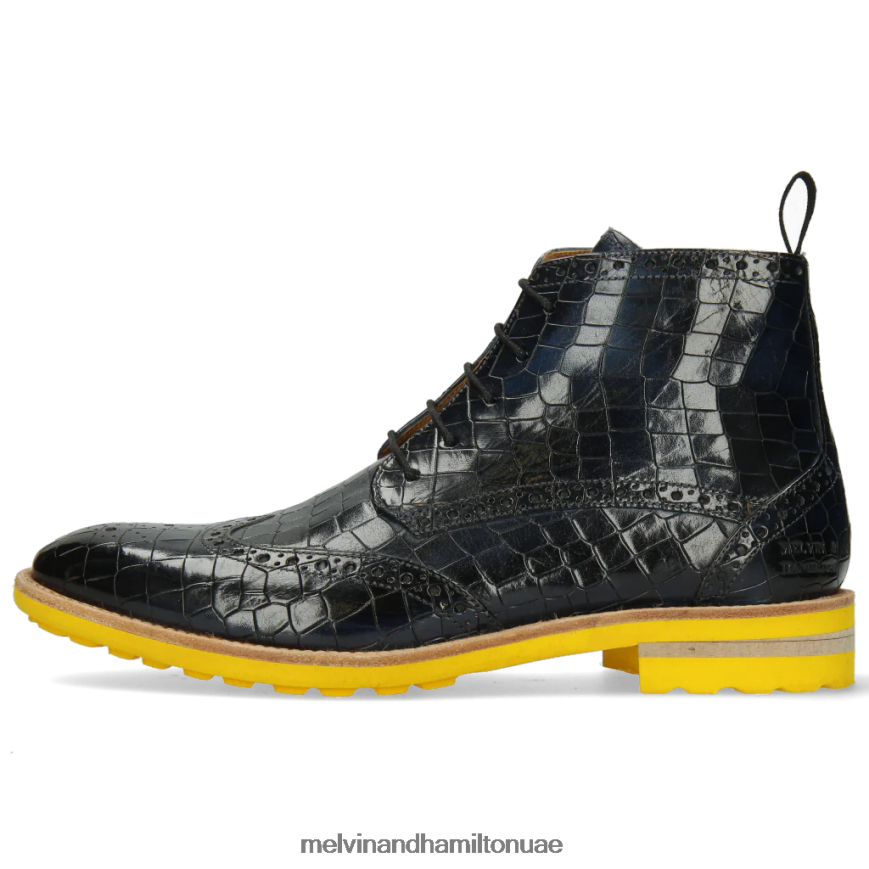 الدوامة 10 أزرق Melvin & Hamilton رجال جزمة الكاحل 42XF2X148