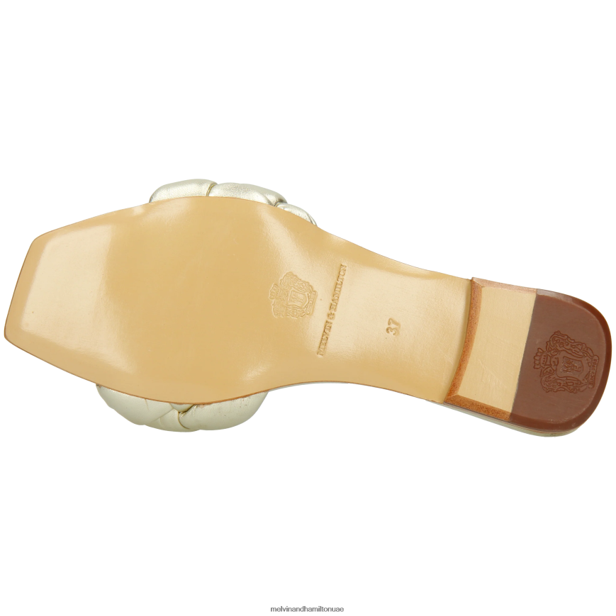 بروك 10 فضة Melvin & Hamilton نحيف البغال 42XF2X1609