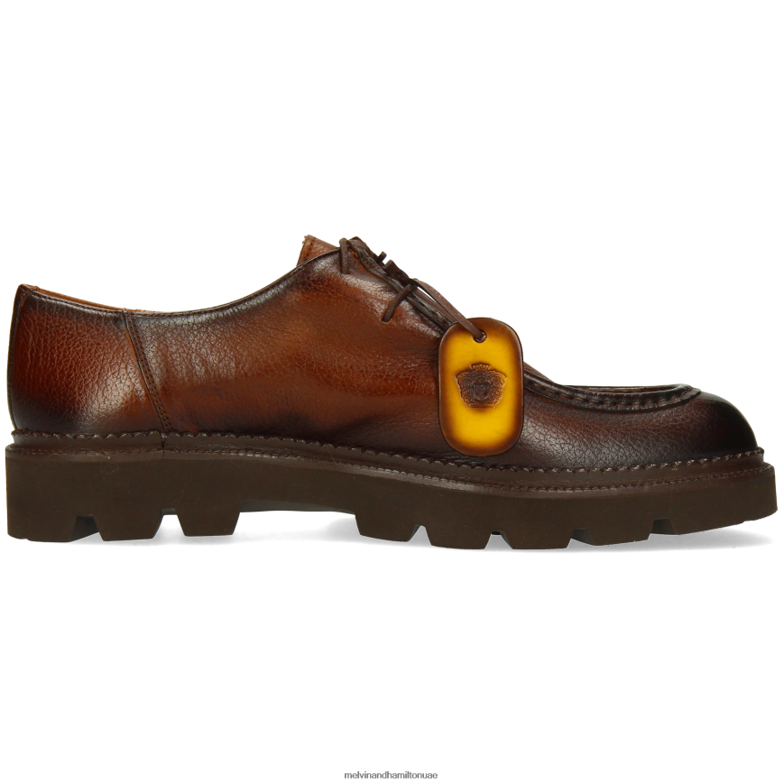 بيرس 10 بني Melvin & Hamilton رجال أحذية ديربي 42XF2X416