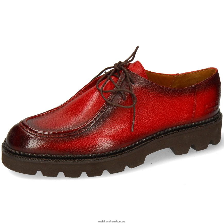 بيرس 10 البرتقالي Melvin & Hamilton رجال أحذية ديربي 42XF2X426