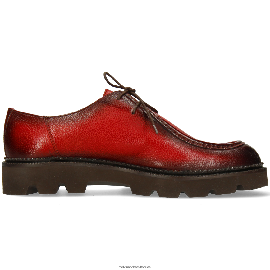 بيرس 10 البرتقالي Melvin & Hamilton رجال أحذية ديربي 42XF2X426