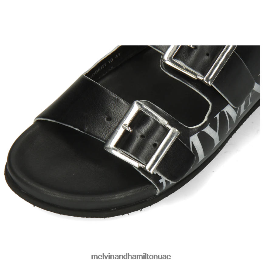 روبرت 10 أسود Melvin & Hamilton رجال البغال 42XF2X719