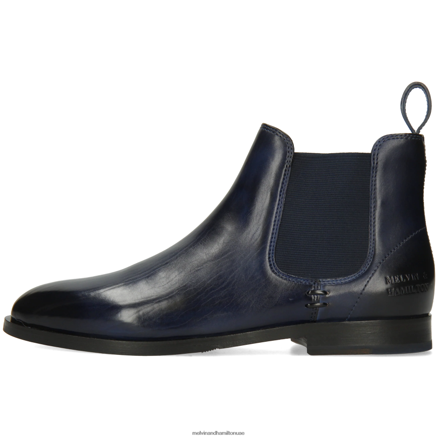 سوزان 10 أزرق Melvin & Hamilton نحيف جزمة الكاحل 42XF2X782