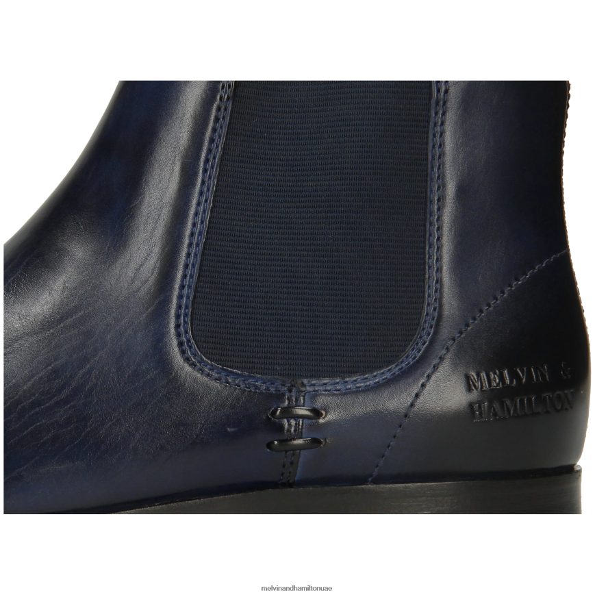 سوزان 10 أزرق Melvin & Hamilton نحيف جزمة الكاحل 42XF2X782