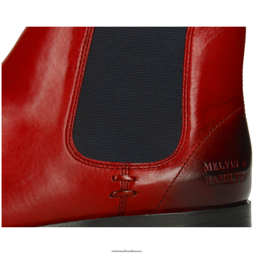 سوزان 10 أحمر Melvin & Hamilton نحيف جزمة الكاحل 42XF2X783