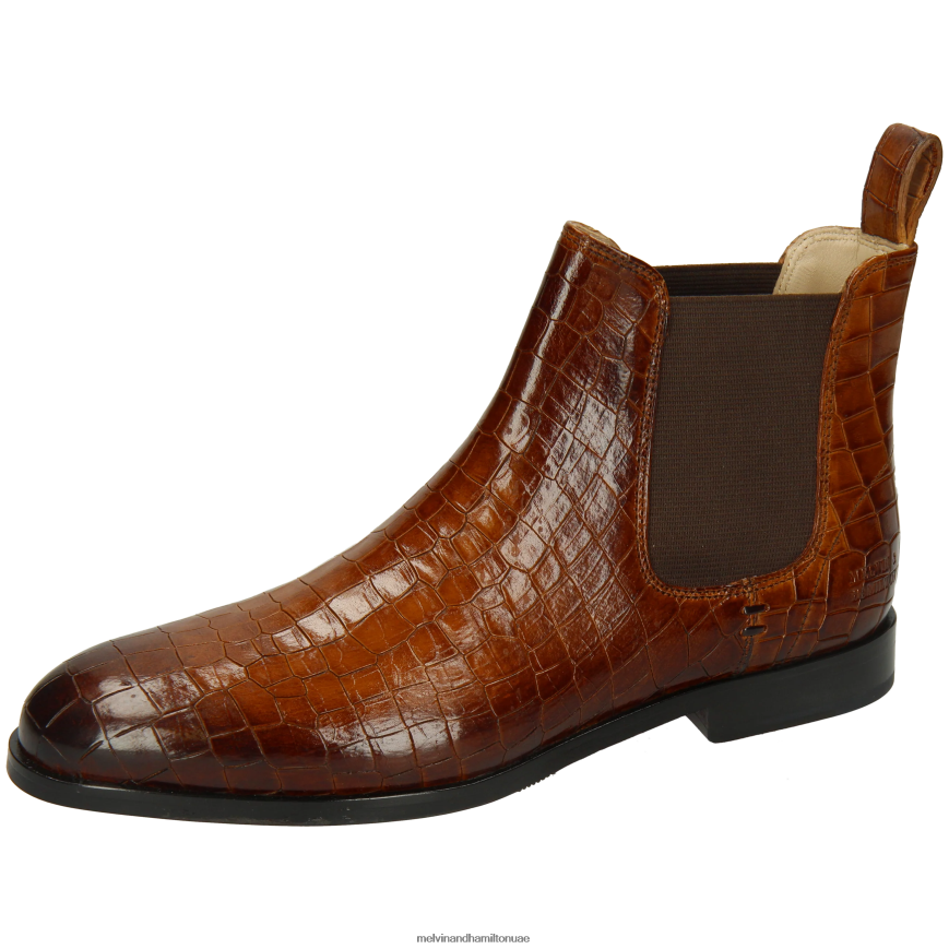 سوزان 10 بني Melvin & Hamilton نحيف جزمة الكاحل 42XF2X790