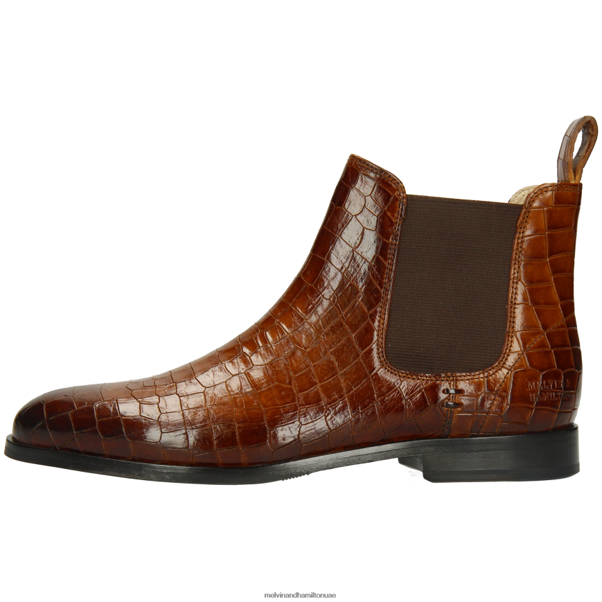 سوزان 10 بني Melvin & Hamilton نحيف جزمة الكاحل 42XF2X790