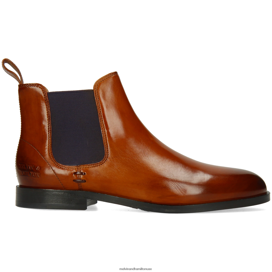 سوزان 10 بني Melvin & Hamilton نحيف جزمة الكاحل 42XF2X813