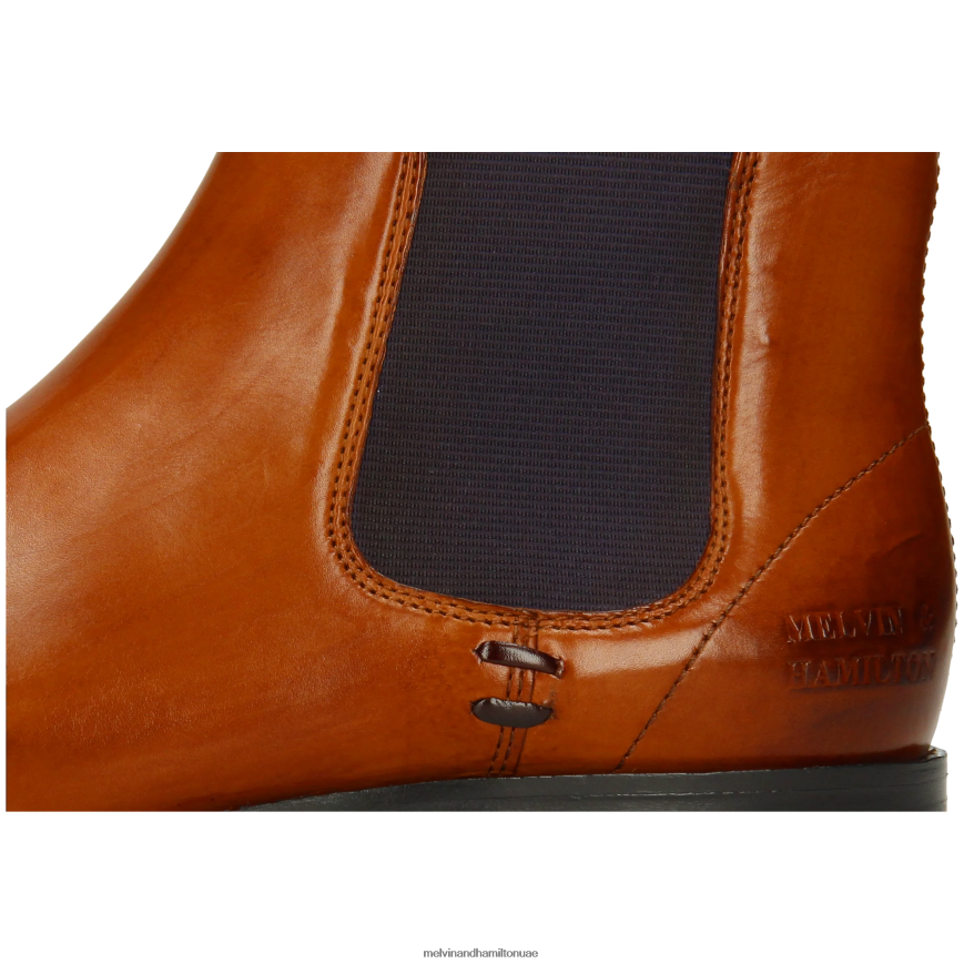 سوزان 10 بني Melvin & Hamilton نحيف جزمة الكاحل 42XF2X813