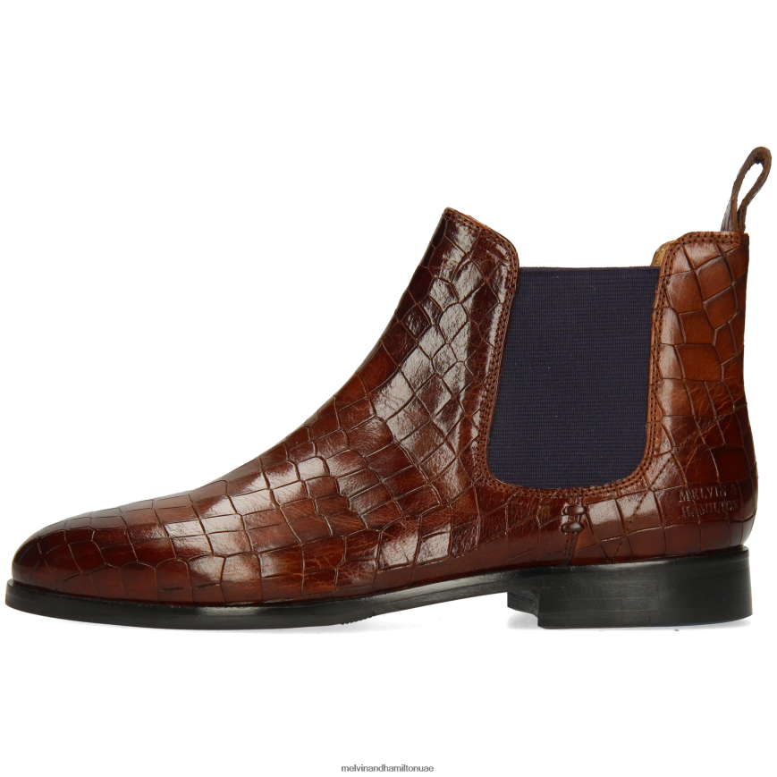 سوزان 10 بني Melvin & Hamilton نحيف جزمة الكاحل 42XF2X900