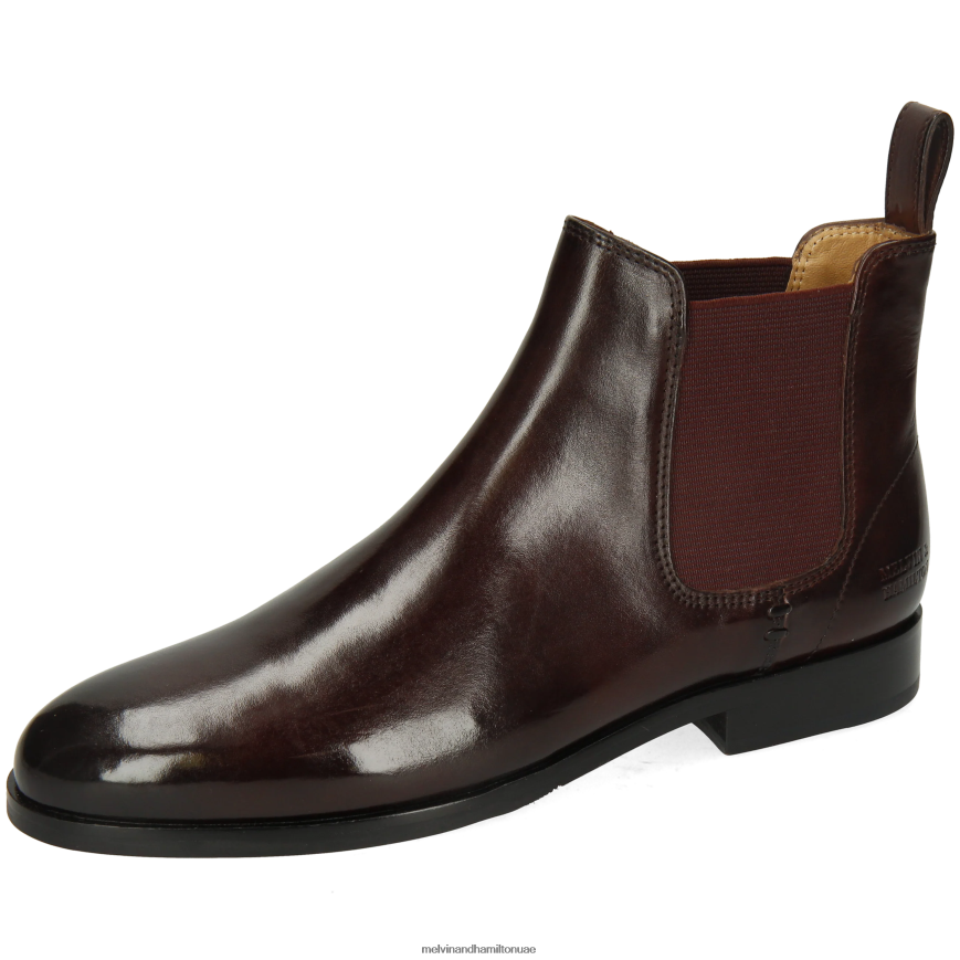 سوزان 10 أرجواني Melvin & Hamilton نحيف جزمة الكاحل 42XF2X936