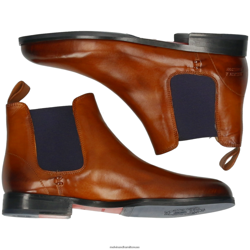 سوزان 10 بني Melvin & Hamilton نحيف جزمة الكاحل 42XF2X942