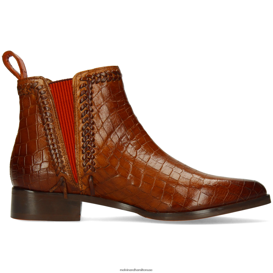 مارلين 10 بني Melvin & Hamilton نحيف جزمة الكاحل 42XF2X952