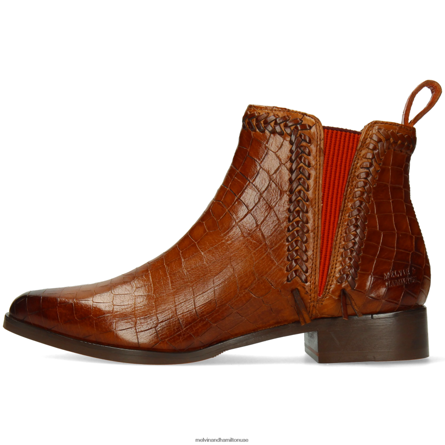 مارلين 10 بني Melvin & Hamilton نحيف جزمة الكاحل 42XF2X952