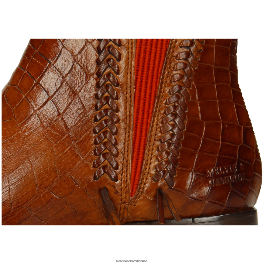 مارلين 10 بني Melvin & Hamilton نحيف جزمة الكاحل 42XF2X952