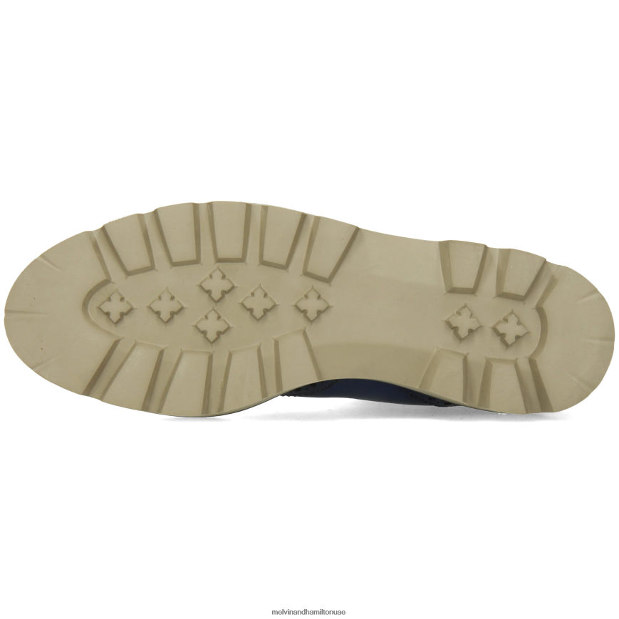 سالي 112 أزرق Melvin & Hamilton نحيف جزمة الكاحل 42XF2X848