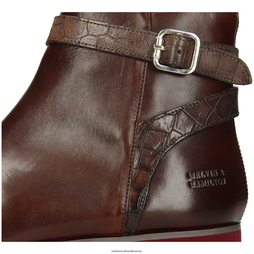 سوزان 116 بني Melvin & Hamilton نحيف جزمة الكاحل 42XF2X913