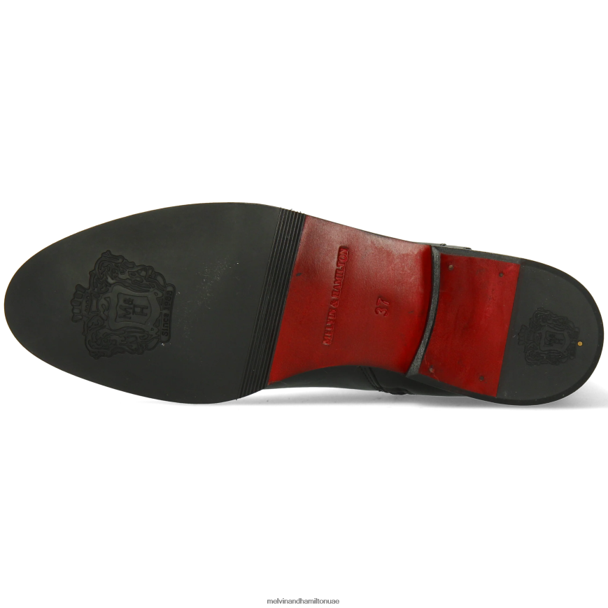 سوزان 116 أسود Melvin & Hamilton نحيف جزمة الكاحل 42XF2X920