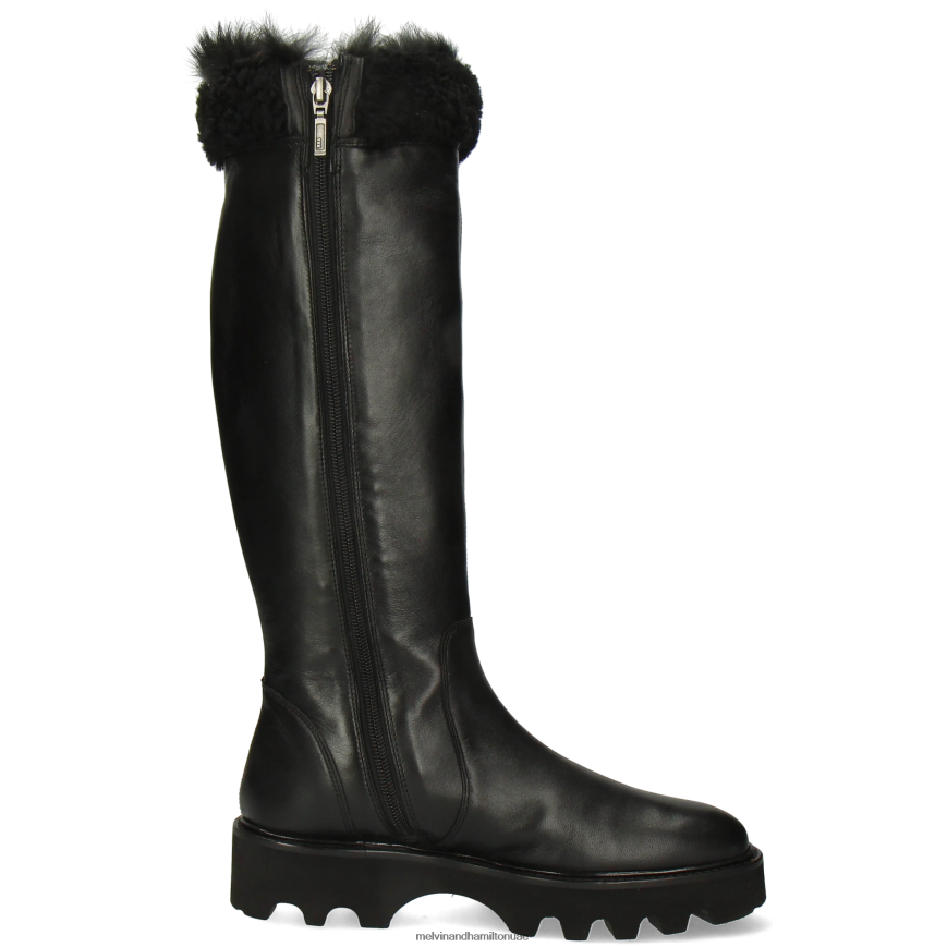 سوزان 118 أسود Melvin & Hamilton نحيف أحذية 42XF2X1181