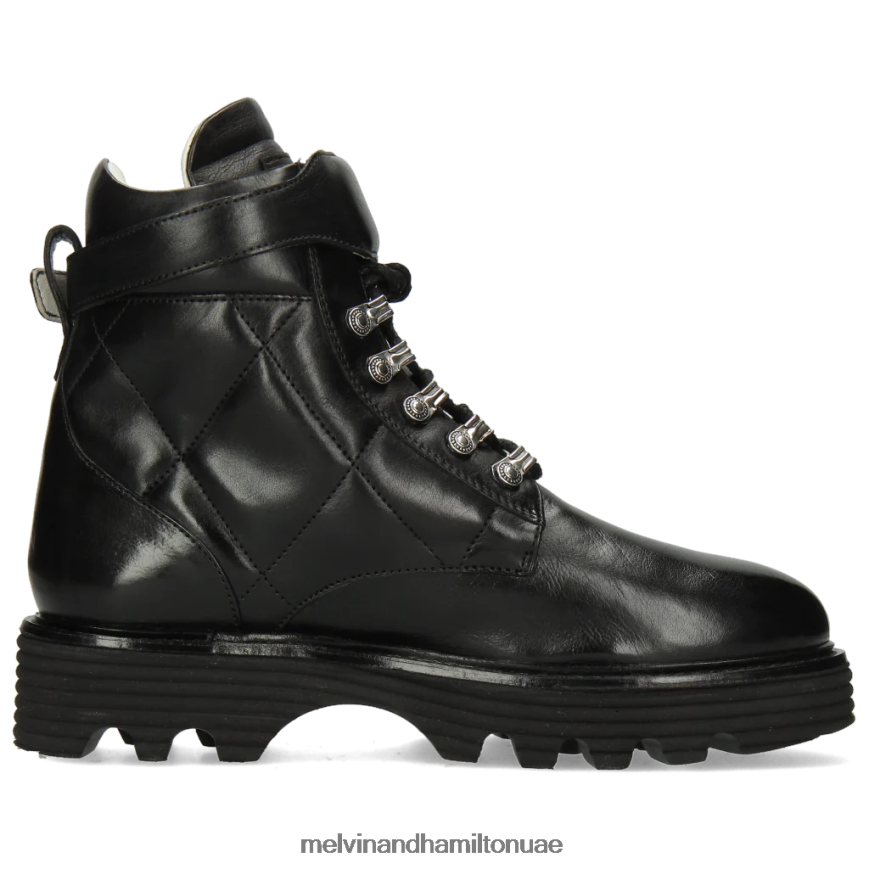 ليوني 11 أسود Melvin & Hamilton نحيف جزمة الكاحل 42XF2X1063