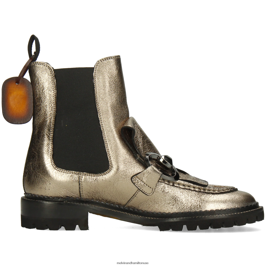 ماريا 11 برونزية Melvin & Hamilton نحيف جزمة الكاحل 42XF2X993