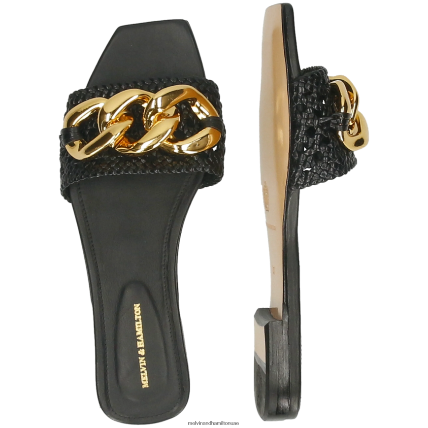 بروك 12 أسود Melvin & Hamilton نحيف البغال 42XF2X1575