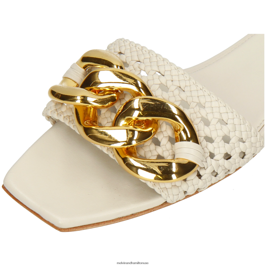 بروك 12 اللون البيج Melvin & Hamilton نحيف البغال 42XF2X1615