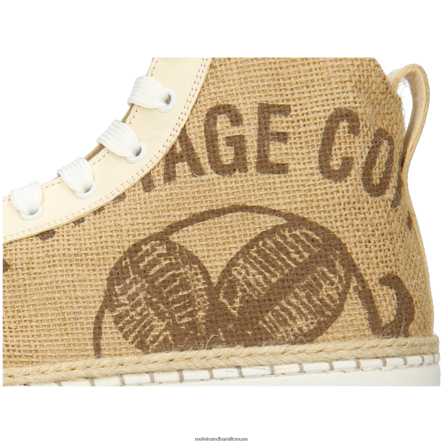 نوري 12 اللون البيج Melvin & Hamilton نحيف أحذية رياضية 42XF2X1850