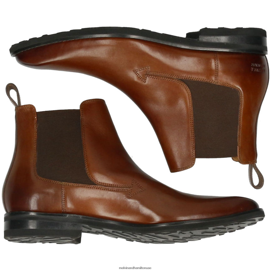رايدر 12 بني Melvin & Hamilton رجال جزمة الكاحل 42XF2X55