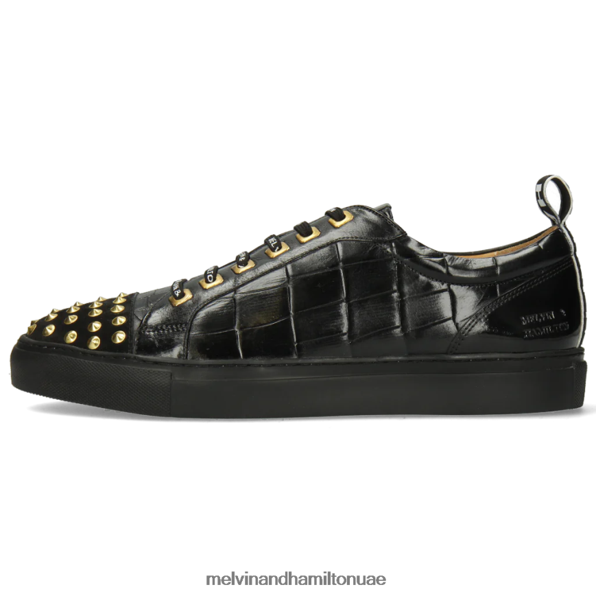 هارفي 12 أسود Melvin & Hamilton رجال أحذية رياضية 42XF2X612