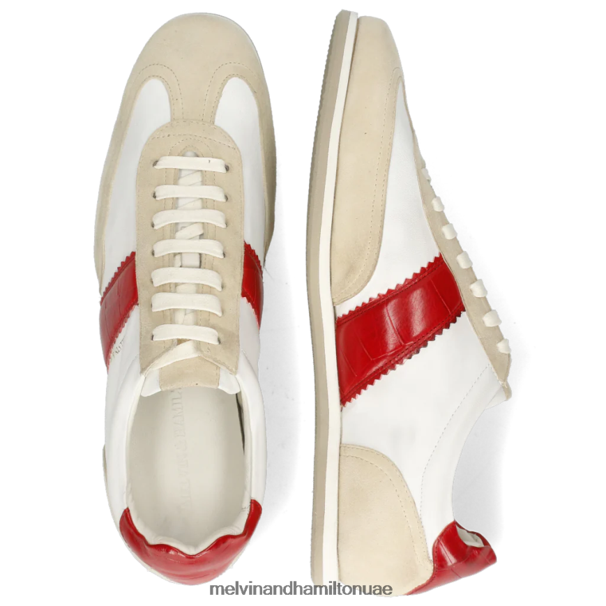 فاريل 12 اللون البيج Melvin & Hamilton رجال أحذية رياضية 42XF2X692