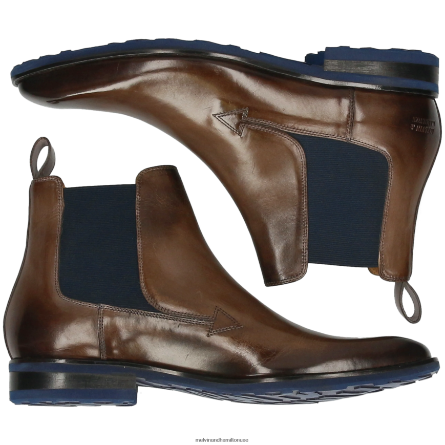 رايدر 12 رمادي Melvin & Hamilton رجال جزمة الكاحل 42XF2X81