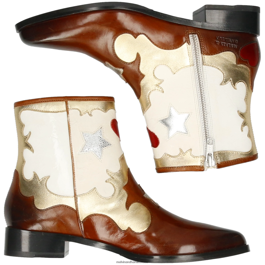 مارلين 12 متعدد Melvin & Hamilton نحيف جزمة الكاحل 42XF2X891