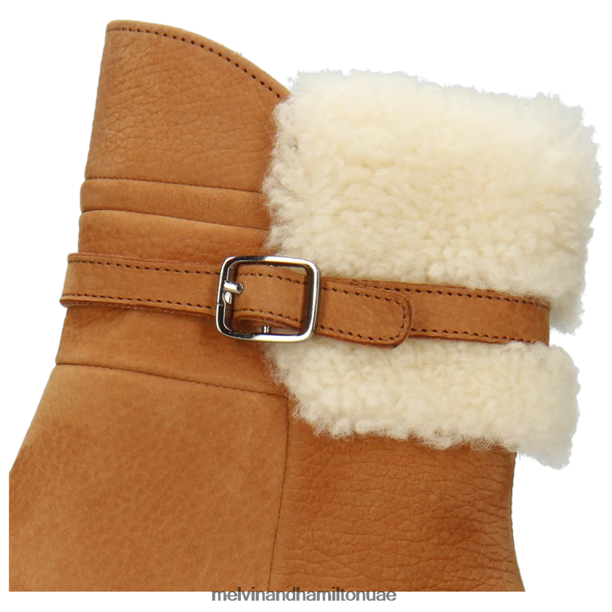 سالي 138 بني Melvin & Hamilton نحيف جزمة الكاحل 42XF2X1090