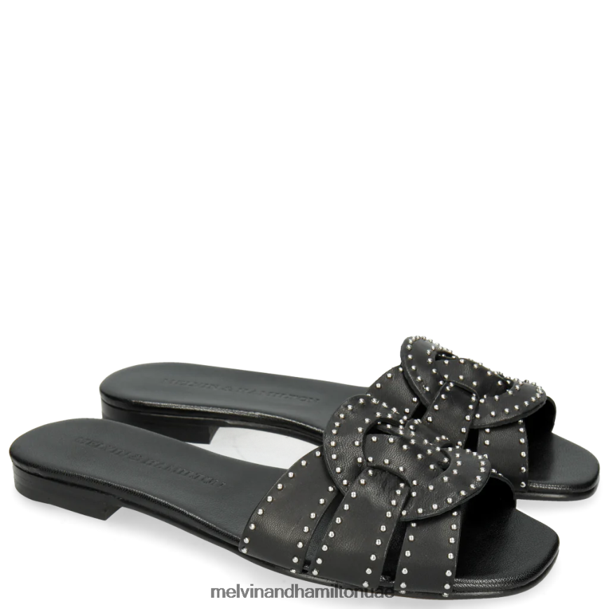 إلودي 13 أسود Melvin & Hamilton نحيف البغال 42XF2X1768