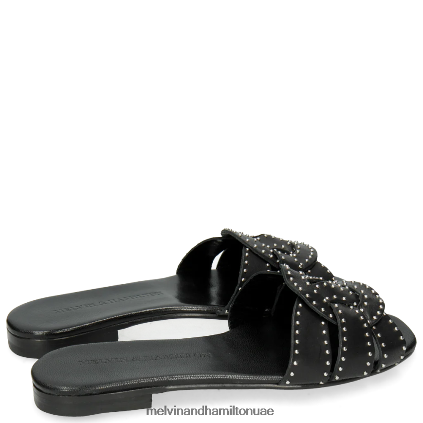 إلودي 13 أسود Melvin & Hamilton نحيف البغال 42XF2X1768