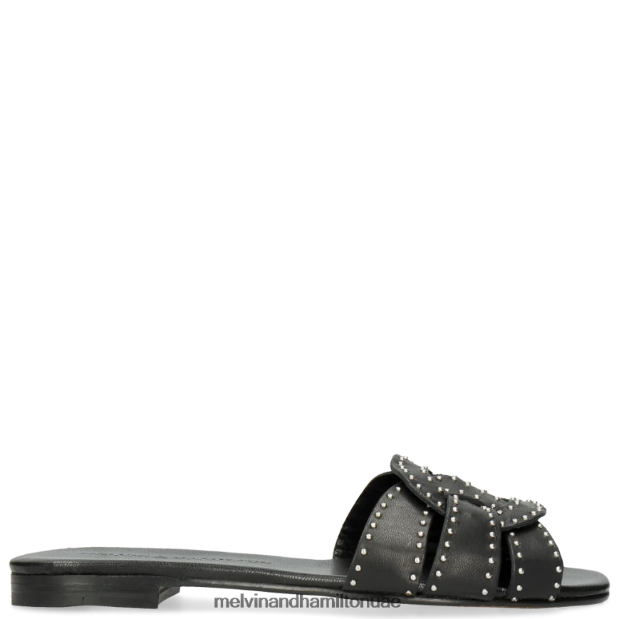 إلودي 13 أسود Melvin & Hamilton نحيف البغال 42XF2X1768