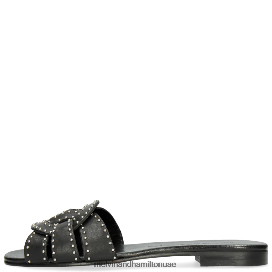 إلودي 13 أسود Melvin & Hamilton نحيف البغال 42XF2X1768