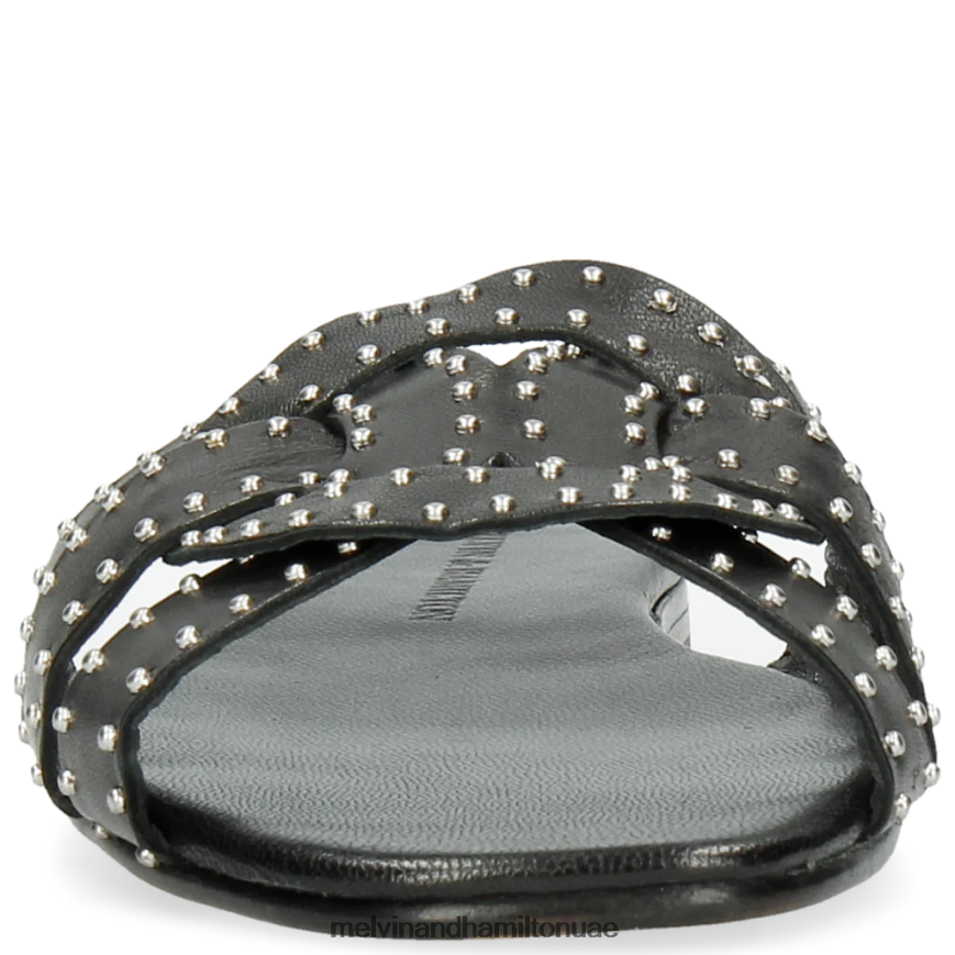 إلودي 13 أسود Melvin & Hamilton نحيف البغال 42XF2X1768