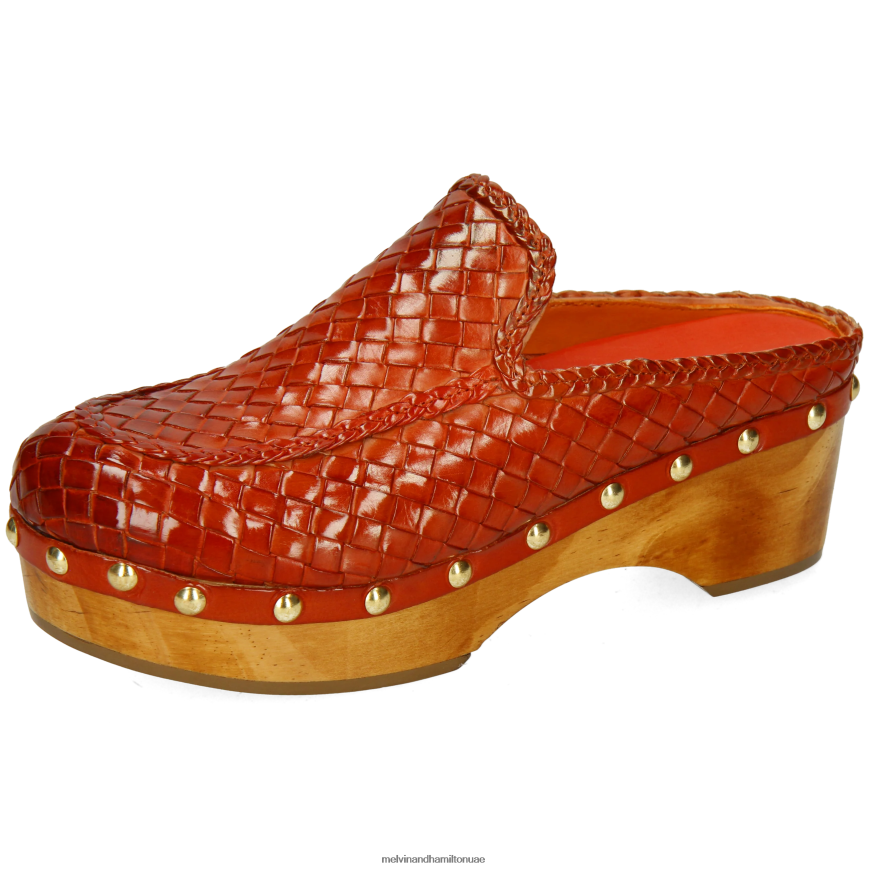 النباتات 13 أحمر Melvin & Hamilton نحيف قباقيب 42XF2X1991