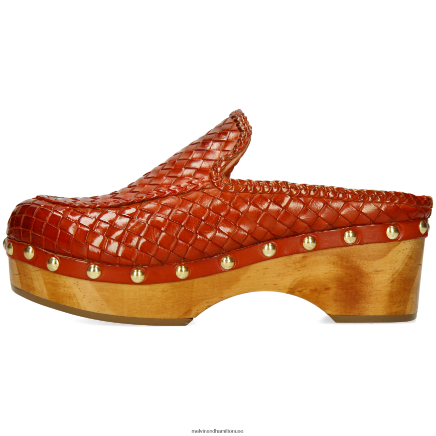 النباتات 13 أحمر Melvin & Hamilton نحيف قباقيب 42XF2X1991